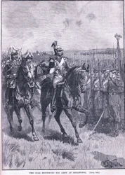 The Czar Reviewing His Army at Sebastopol 1856 AD