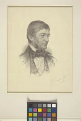 Portrait Of Ralph Waldo Emerson
