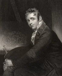 Sir David Wilkie, engraved by H. Robinson, from 