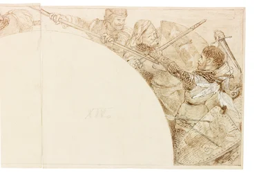 Sketch for Mural at Wallington Hall