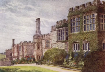 The South Side of Haddon Hall