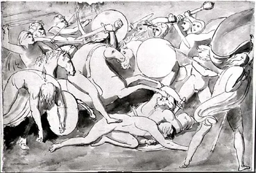 Battle scene