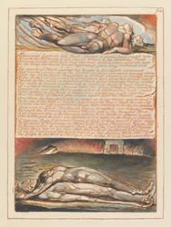 Jerusalem, Plate 94, Albion Cold Lays on His Rock