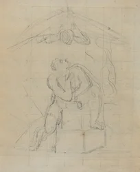 Los and His Spectre [verso]
