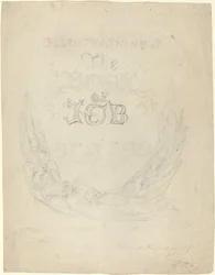 Sketch for the Title-Page of the Engraved Illustrations to the Book of Job