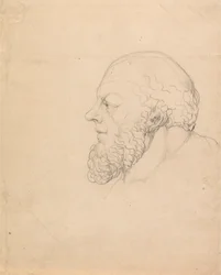 Socrates, a Visionary Head