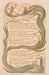 Songs of Innocence, Plate 12, The Divine Image (Bentley 18)