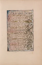 Songs of Innocence and of Experience, Plate 16, A Cradle Song (Bentley 16)