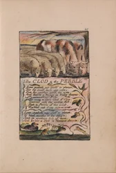 Songs of Innocence and of Experience, Plate 40, The Clod & the Pebble (Bentley 32)