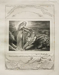 The Book of Job: Pl. 17, I Have Heard Thee with the Hearing of the Ear but Now My Eye...
