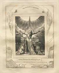 The Book of Job: Pl. 18, And my Servant Job shall pray for you