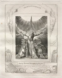 The Book of Job: Pl. 18, And my Servant Job shall pray for you