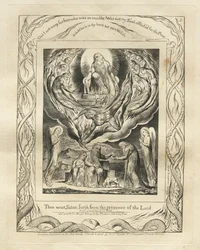 The Book of Job: Pl. 5, Then Went Satan Forth from the Presence of the Lord