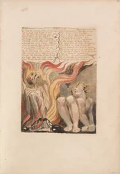 The First Book of Urizen, Plate 14, 7. From the Caverns of His Jointed Spine.... (Bentley 11)