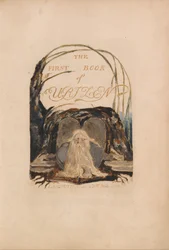 The First Book of Urizen, Plate 1