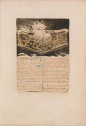 The First Book of Urizen, Plate 8, In Living Creations Appeared (Bentley 5)