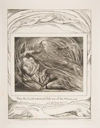 The Lord Answering Job out of the Whirlwind, from Illustrations of the Book of Job