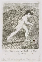 The Traveller Hasteth in the Evening (plate 15 from 
