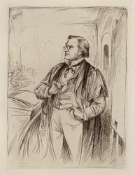 Simon Somerville Laurie, Professor of the Theory, History, and Practice of Education (engraving)
