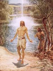 Christ Baptised by John the Baptist
