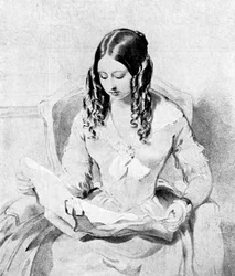 Queen Victoria Reading Despatches