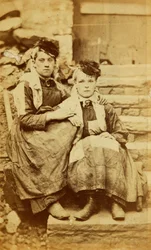 Workers from the Tredegar Iron Works, Wales