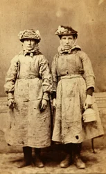 Workers from the Tredegar Iron Works, Wales