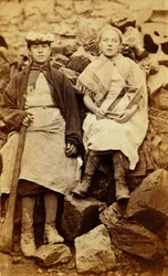 Workers from the Tredegar Iron Works, Wales