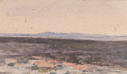 Landscape: Valley with Mountain in Distance