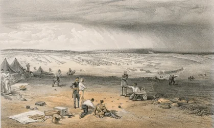 Camp of the 3rd Division, 9 July 1855