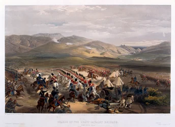 Charge of the Heavy Brigade at the Battle of Balaklava, 1854