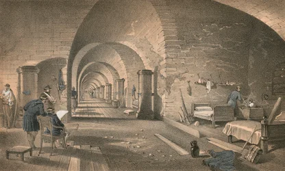Interior of Fort Nicholas