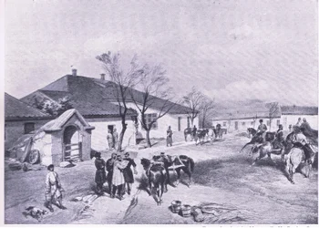 Lord Raglans headquarters at Khutor-Karagatch