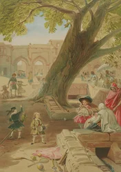 Peepul Tree in the Palace of Delhi, 1863