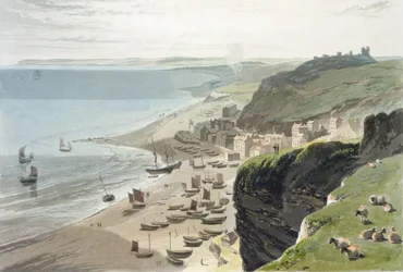 Hastings, from the East Cliff, from 