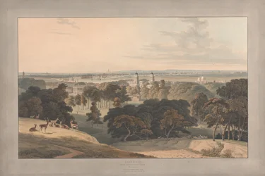 Plate I: London from Greenwich Park