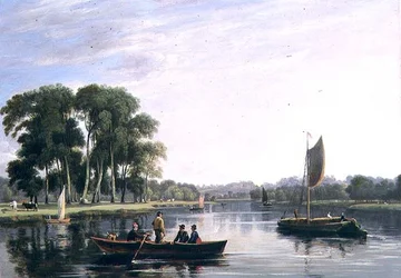 View on the Thames at Richmond