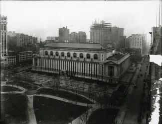 New York Public Library and Bryant Park