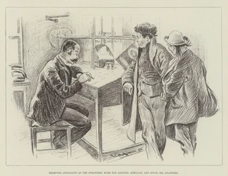 Receiving Applicants at the Strangers