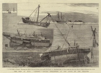 The Loss of HMS Doterel, Diving Operations at the Scene of the Disaster