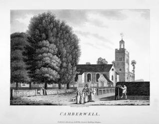 Church of St Giles, Camberwell, London, 1792