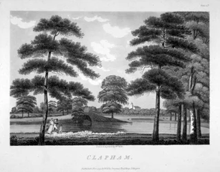 View of Clapham, London, 1792