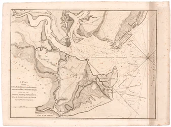A Plan of Charlestown, S.C. by Faden