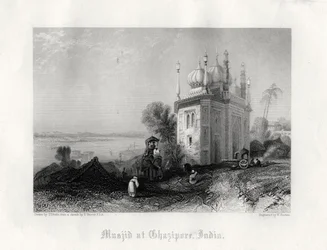 Musjid at Chazipore, India