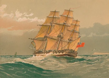 A 38-Gun Frigate