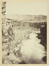 Grand Canyon, Colorado River, Near Paria Creek, Looking West