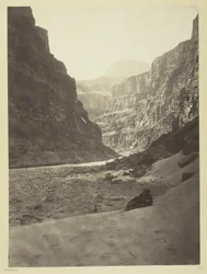 Grand Canyon of the Colorado River, Mouth of Kanab Wash, Looking West