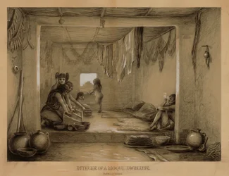 Interior of a Hopi Dwelling