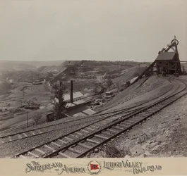 Knickerbocker Colliery near Shenandoah, Lehigh Valley Railroad