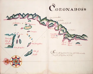 Coronadoes, South American Pacific coast